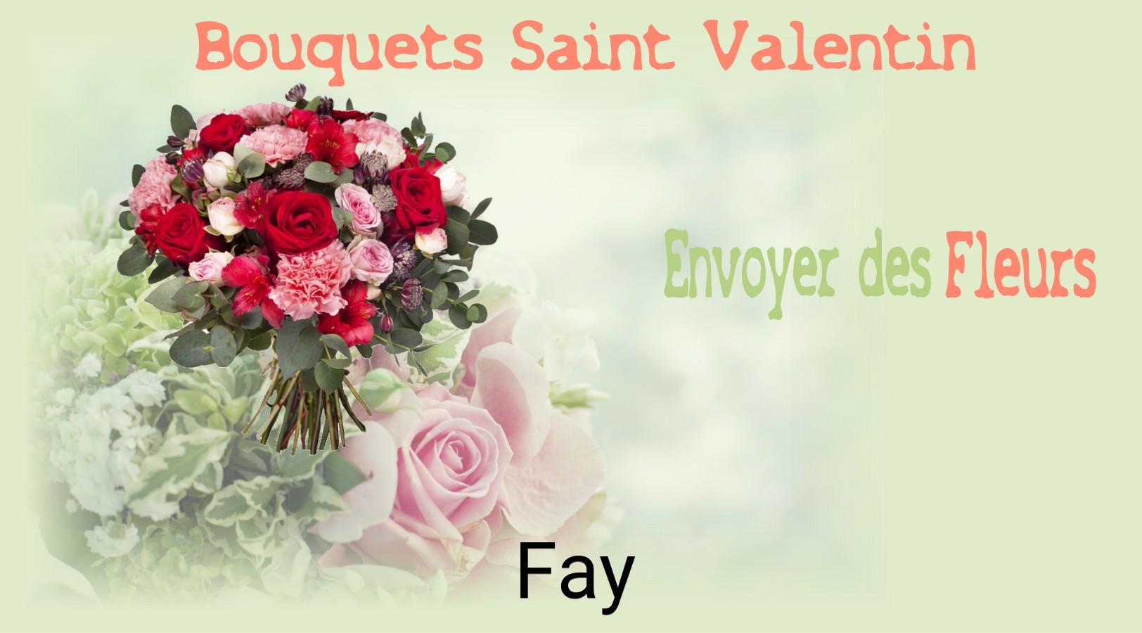 Roses de Saint-Valentin livrées à Fay
